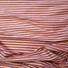 silk dupioni, yarn-dye stripe - strawberry mousse