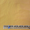 silk taffeta, vertical stripe - clementine/yellow