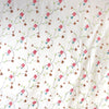 silk dupioni, hand painted embroidery 'florette'