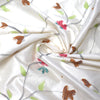 silk dupioni, hand painted embroidery 'florette'