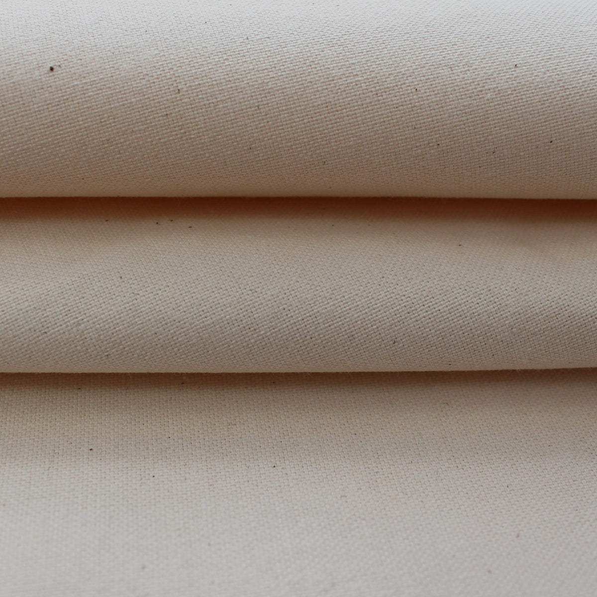 canvas, cotton mid-weight and firm - natural