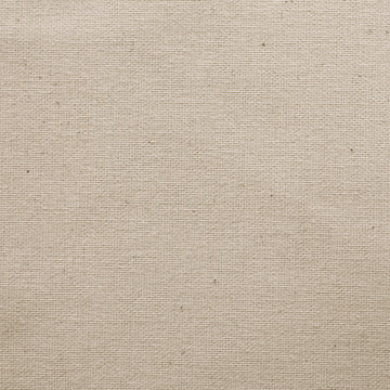 canvas, cotton mid-weight and firm - natural