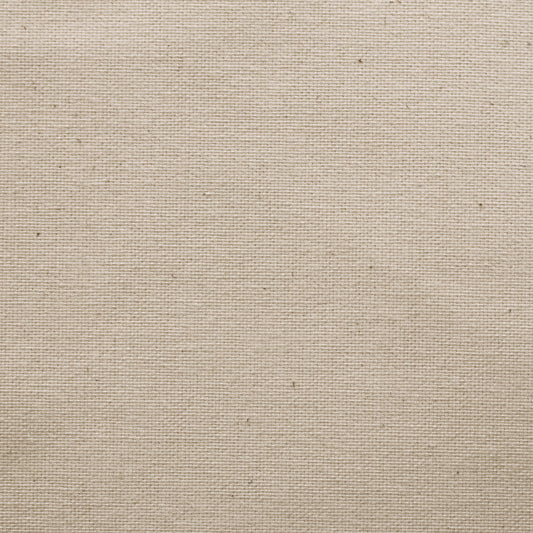 canvas, cotton mid-weight and firm - natural
