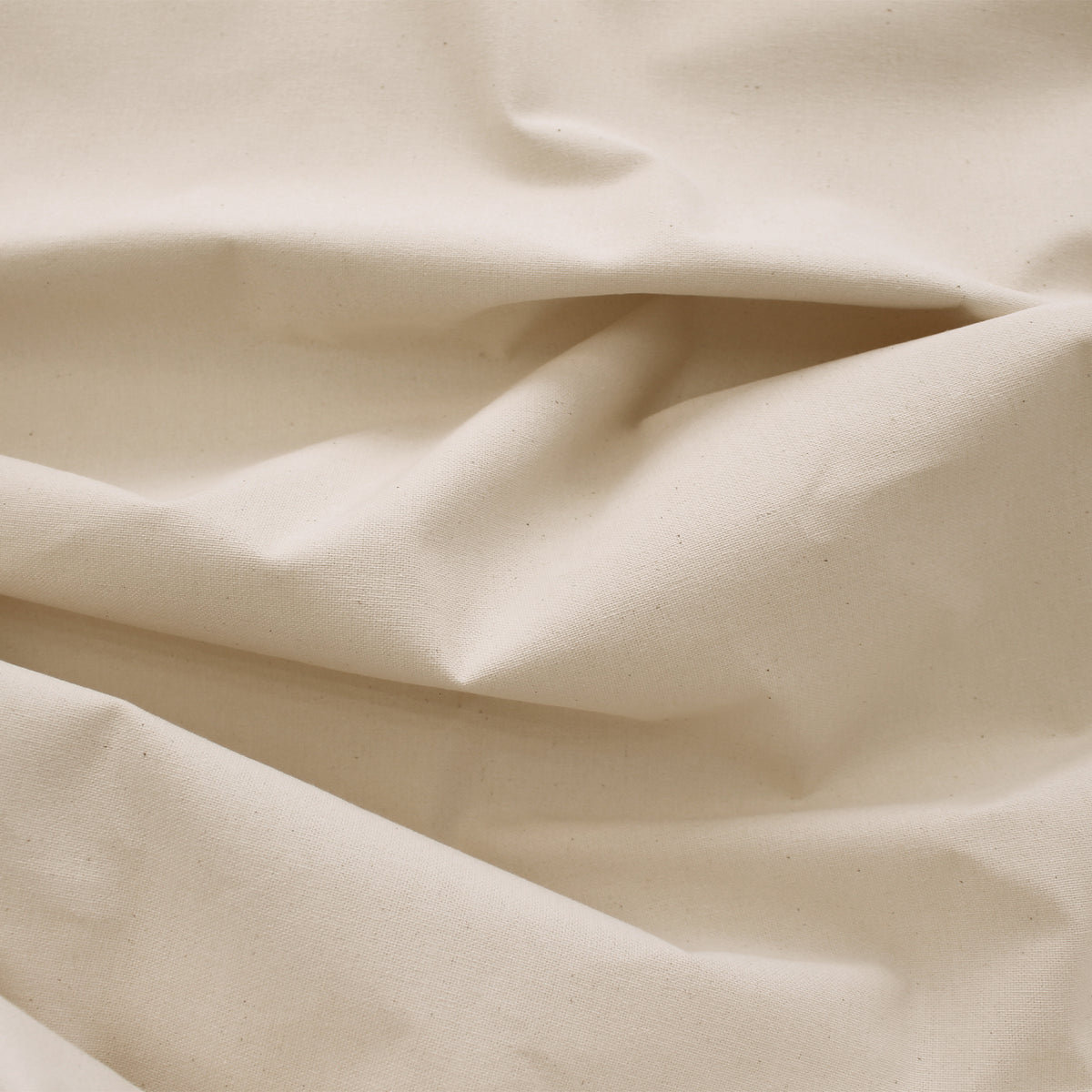 canvas, cotton mid-weight and firm - natural