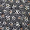 quilted coating, cotton face pre-quilted and lined "folk floral"