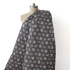 quilted coating, cotton face pre-quilted and lined "folk floral"