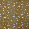 quilted coating, cotton face pre-quilted and lined "moss floral"