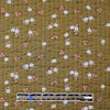 quilted coating, cotton face pre-quilted and lined "moss floral"