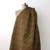 quilted coating, cotton face pre-quilted and lined "moss floral"