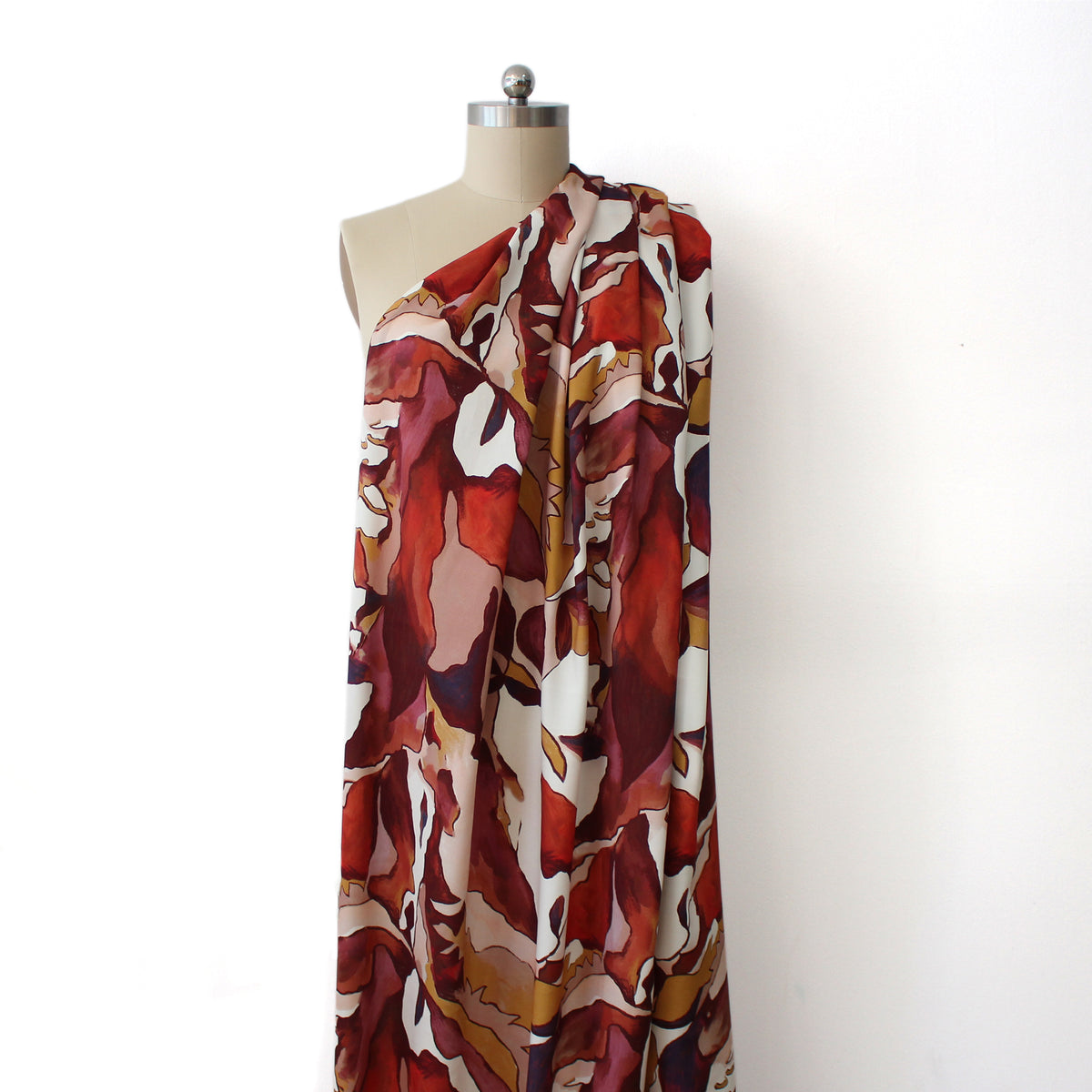 twill, rayon dressweight 'sunset canyon' - Oeko-Tex cert.