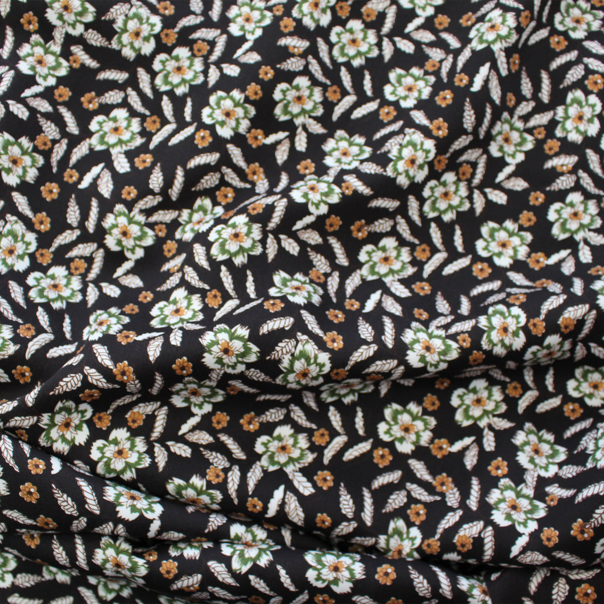 twill, Tencel dressweight 'midnight blossom'