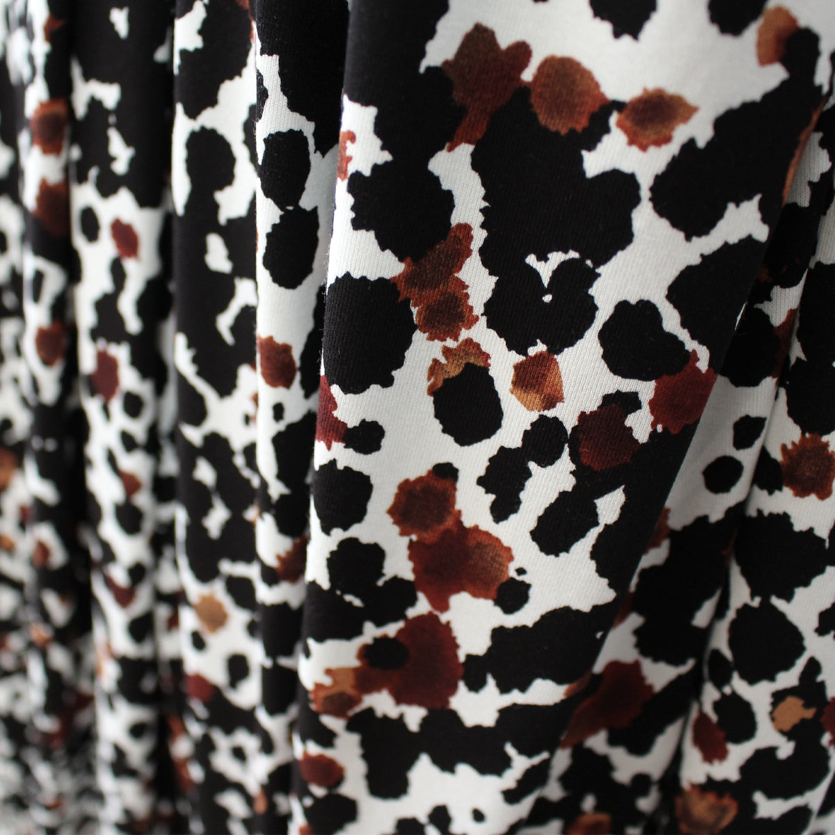 jersey knit, rayon/Spandex 'spice spots'