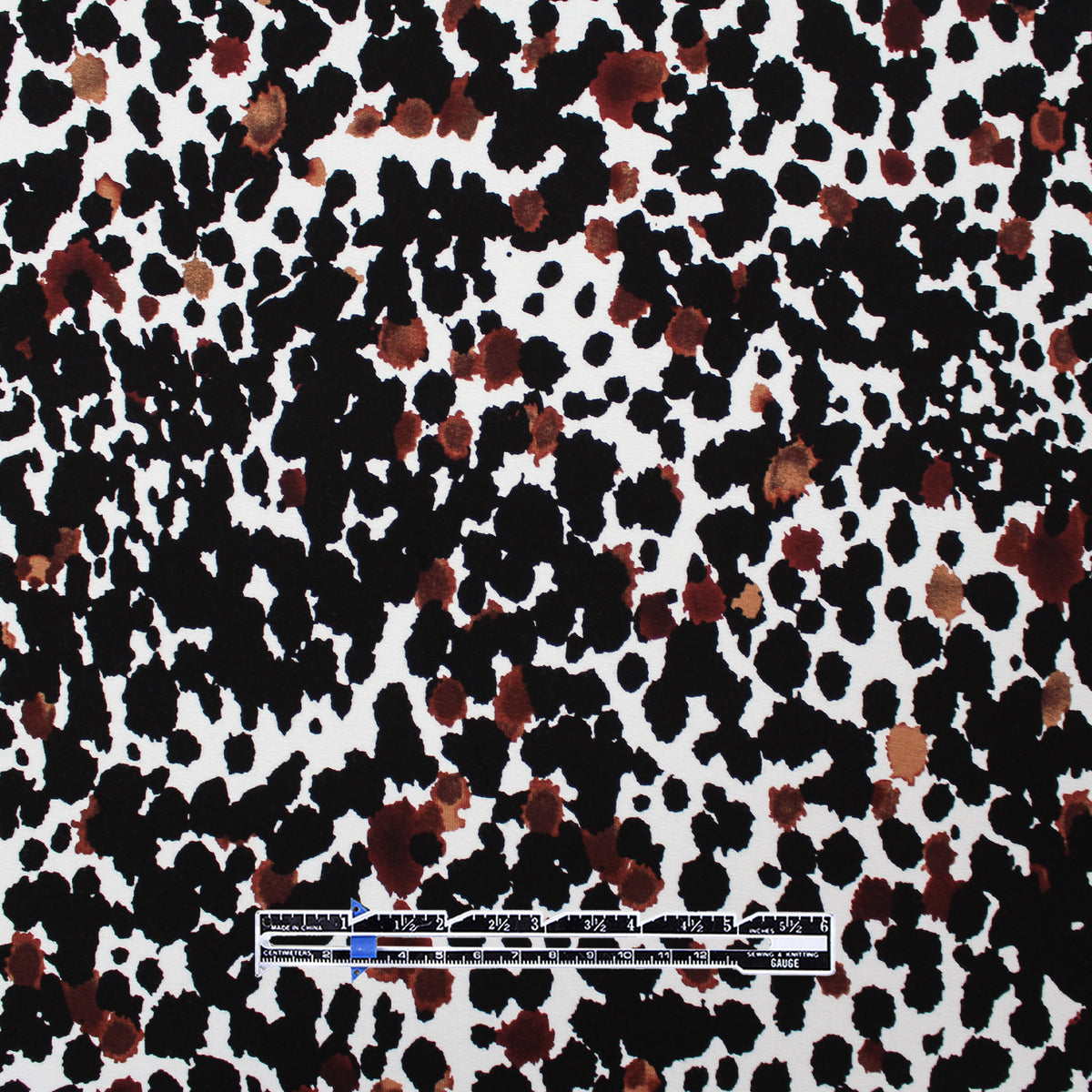 jersey knit, rayon/Spandex 'spice spots'