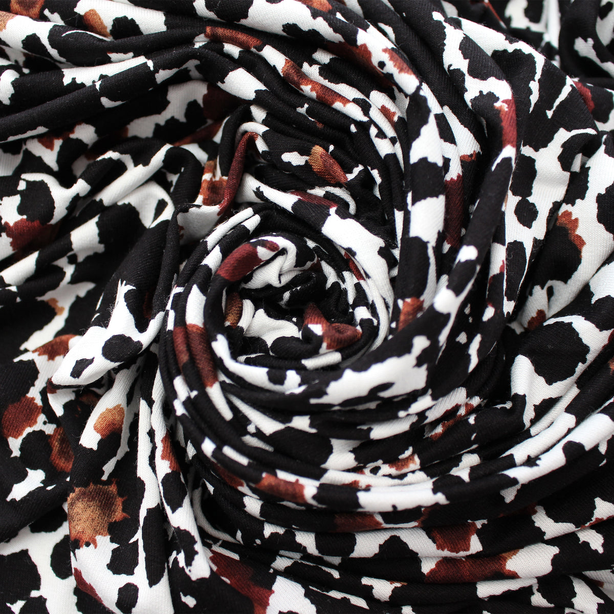 jersey knit, rayon/Spandex 'spice spots'