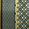silk crepe, printed blouseweight 'saffron soirée'