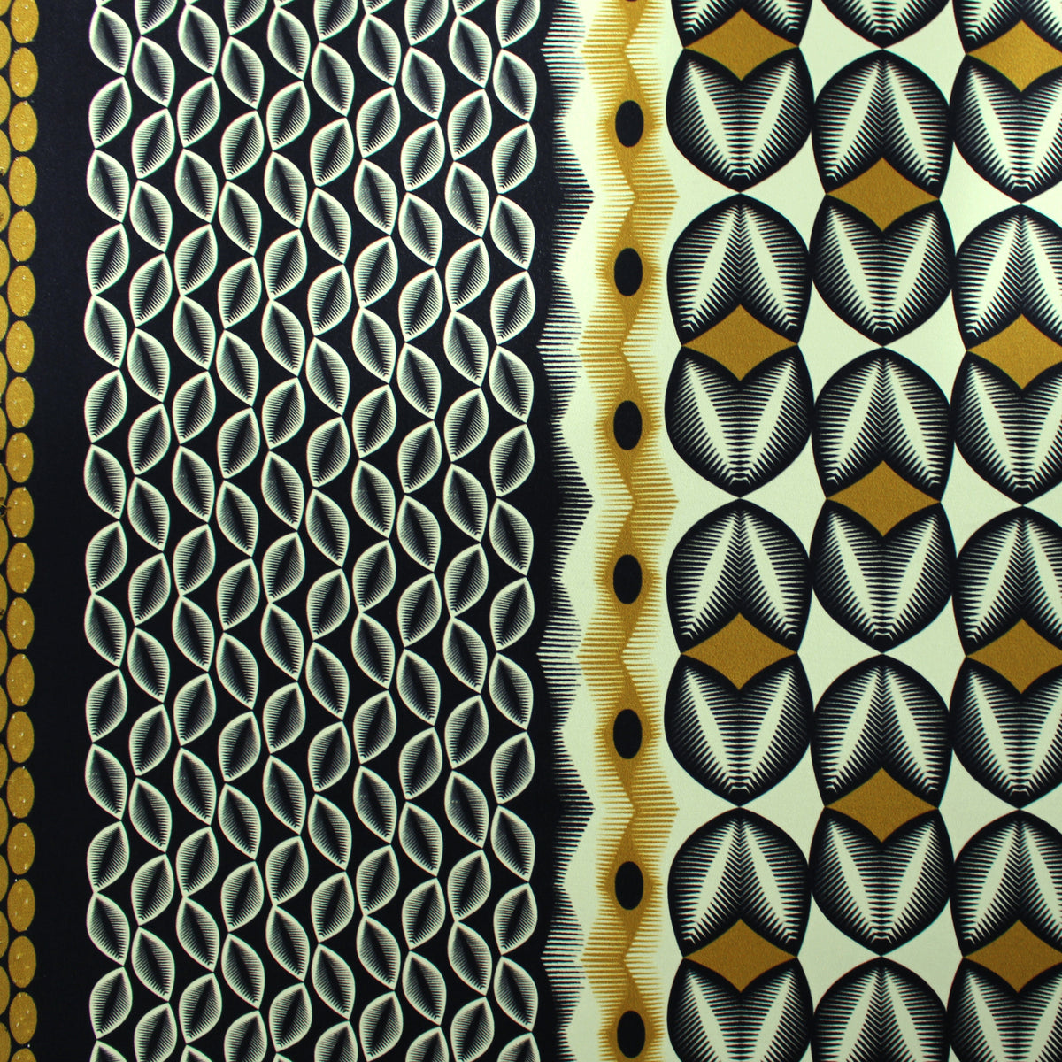 silk crepe, printed blouseweight 'saffron soirée'