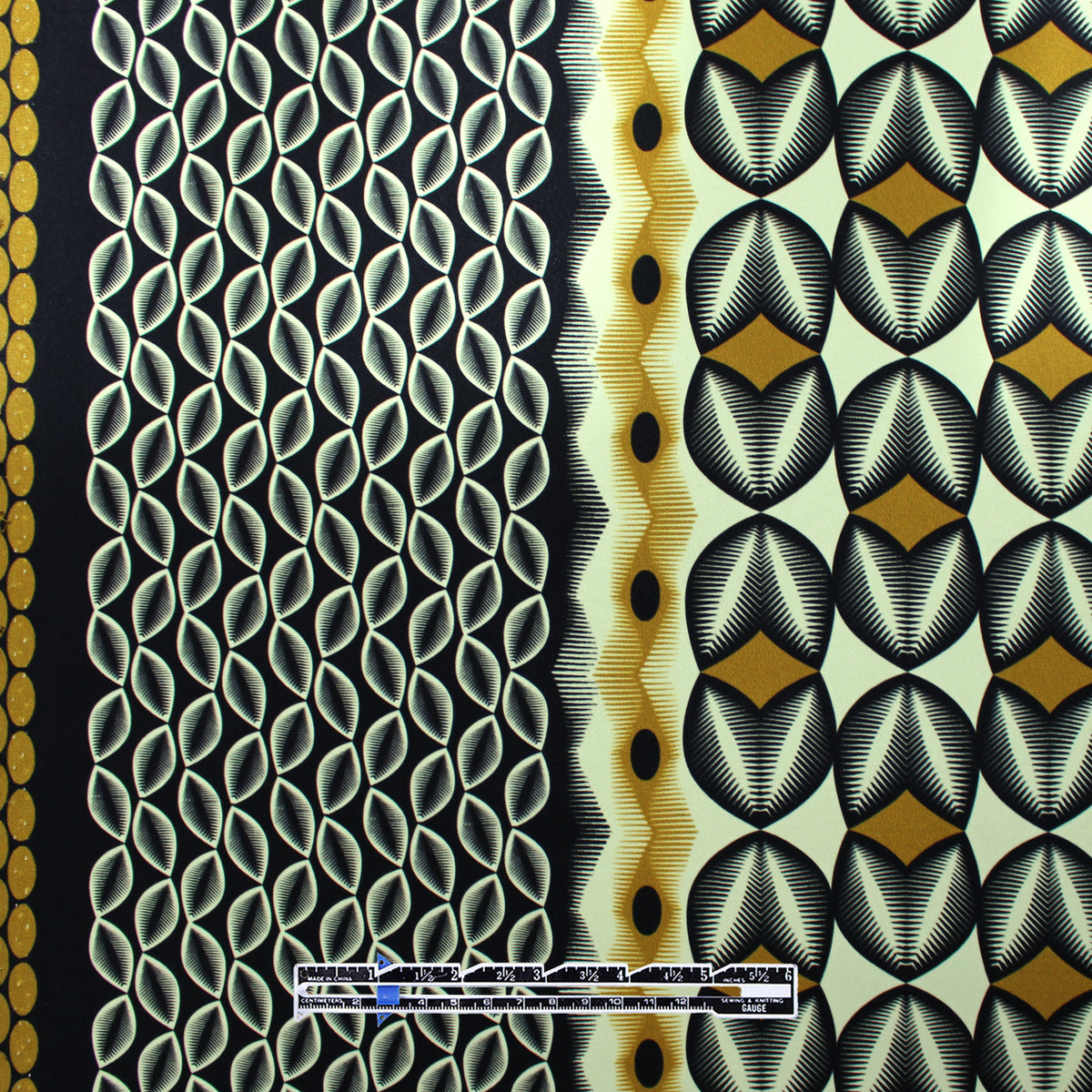 silk crepe, printed blouseweight 'saffron soirée'
