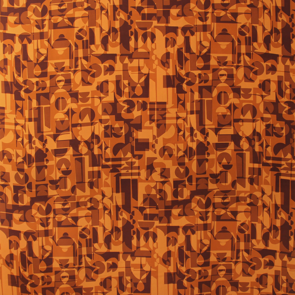 silk crepe, printed blouseweight 'desert spice'