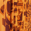 silk crepe, printed blouseweight 'desert spice'