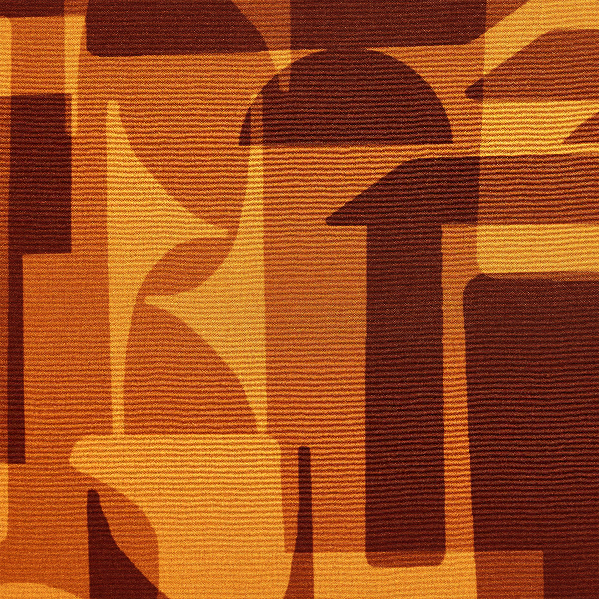 silk crepe, printed blouseweight 'desert spice'