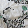 viscose crepe, overprinted jacquard semi-sheer blouseweight 'jade chinoiserie'