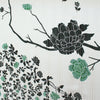viscose crepe, overprinted jacquard semi-sheer blouseweight 'jade chinoiserie'