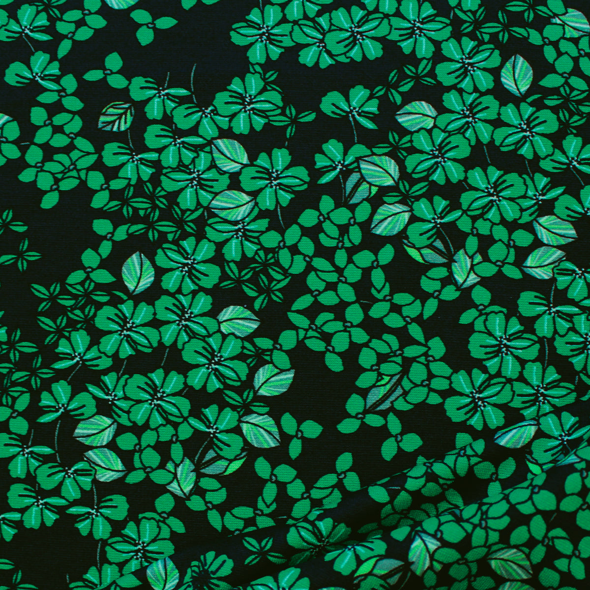 ponte knit, drapey viscose/Spandex 'blarney bloom'