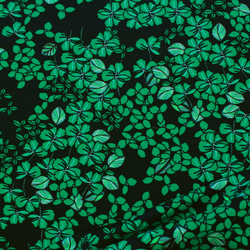 ponte knit, drapey viscose/Spandex 'blarney bloom'