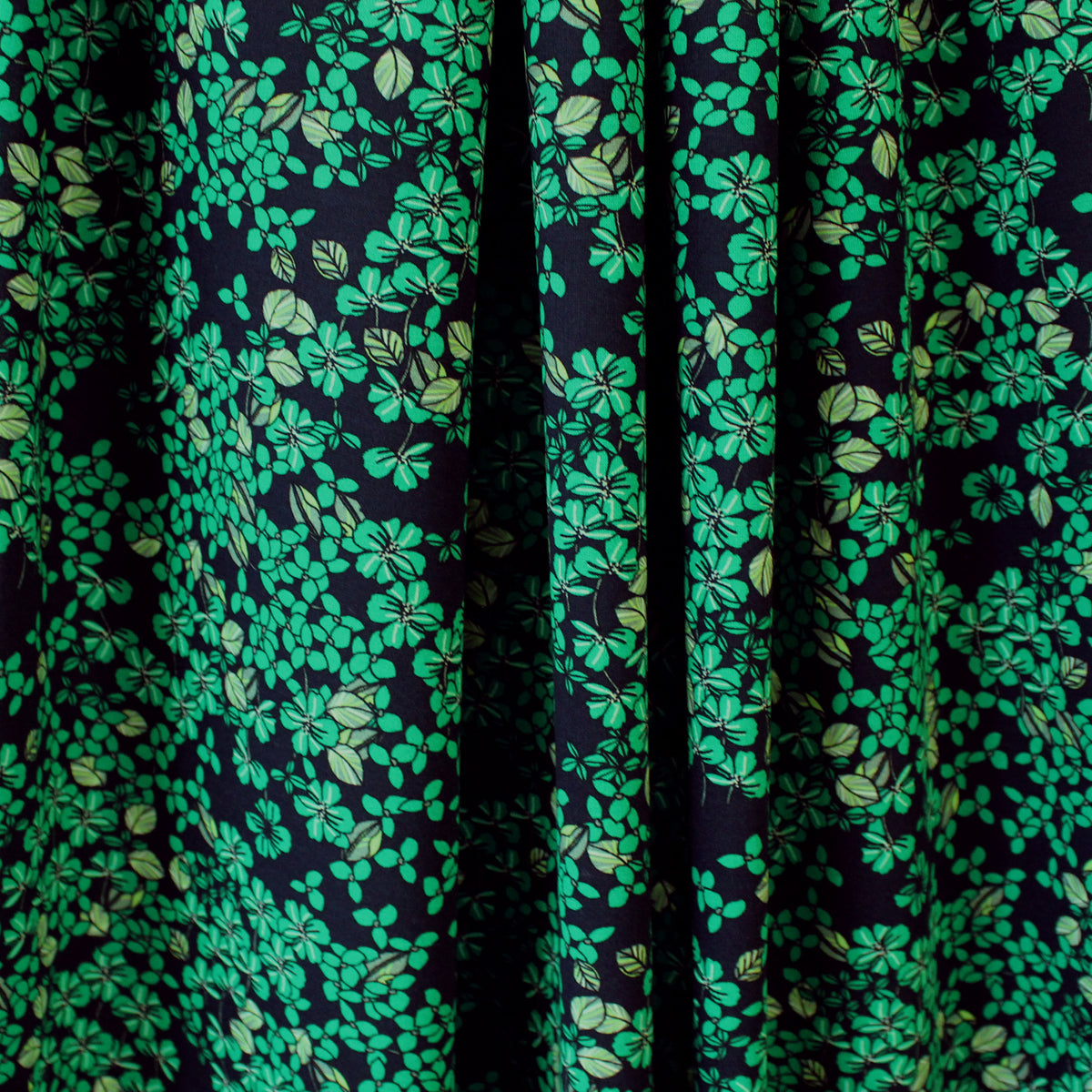 ponte knit, drapey viscose/Spandex 'blarney bloom'
