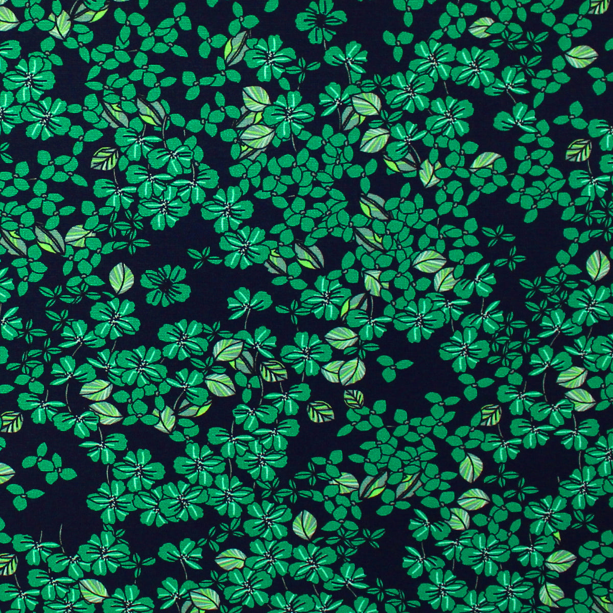 ponte knit, drapey viscose/Spandex 'blarney bloom'