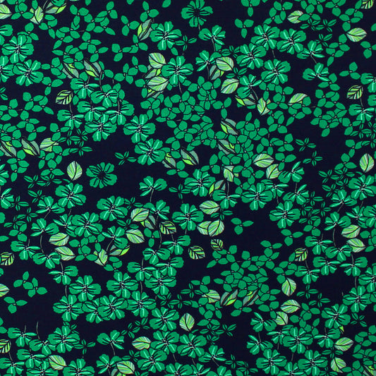 ponte knit, drapey viscose/Spandex 'blarney bloom'
