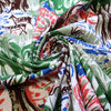 cotton slub homespun, printed mid-weight woven 'babbling creek'