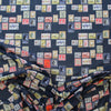 batiste, printed cotton woven 'il postino'