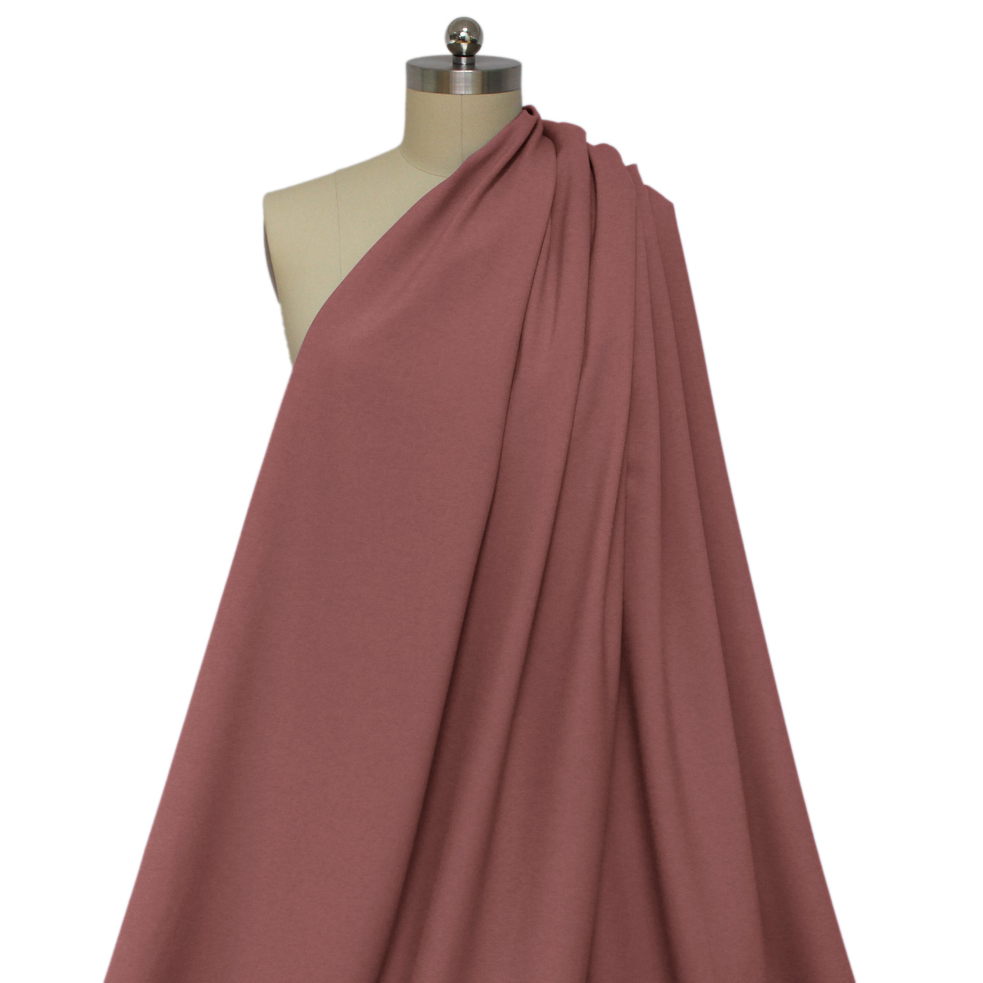 Hug0 Boss 4-ply viscose suiting - rosewood, Oeko-Tex