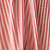 organic 'breton' stripe textured organic cotton woven