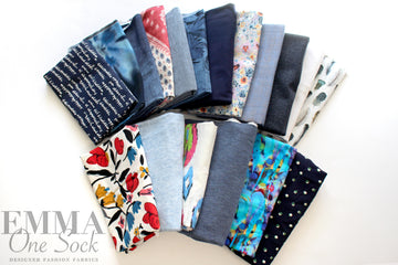 bundle, blues and reds, 18 small cuts, 4 lbs