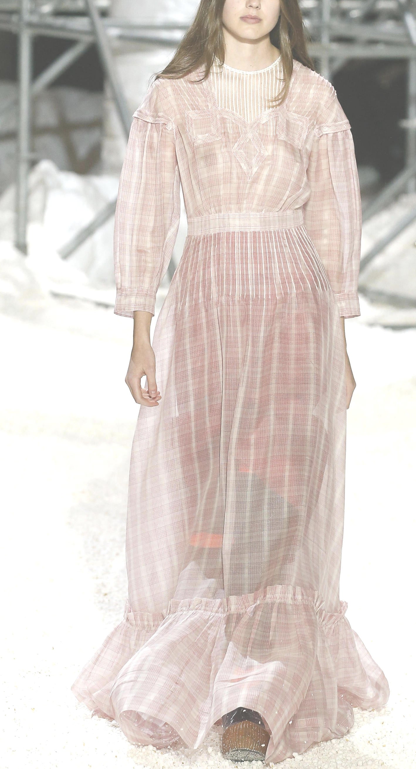 famous designer seersucker gauze - sky