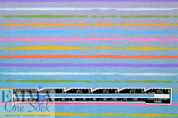 Dutch digital 'ombre stripe' knit Oeko-Tex certified 1.66 yd