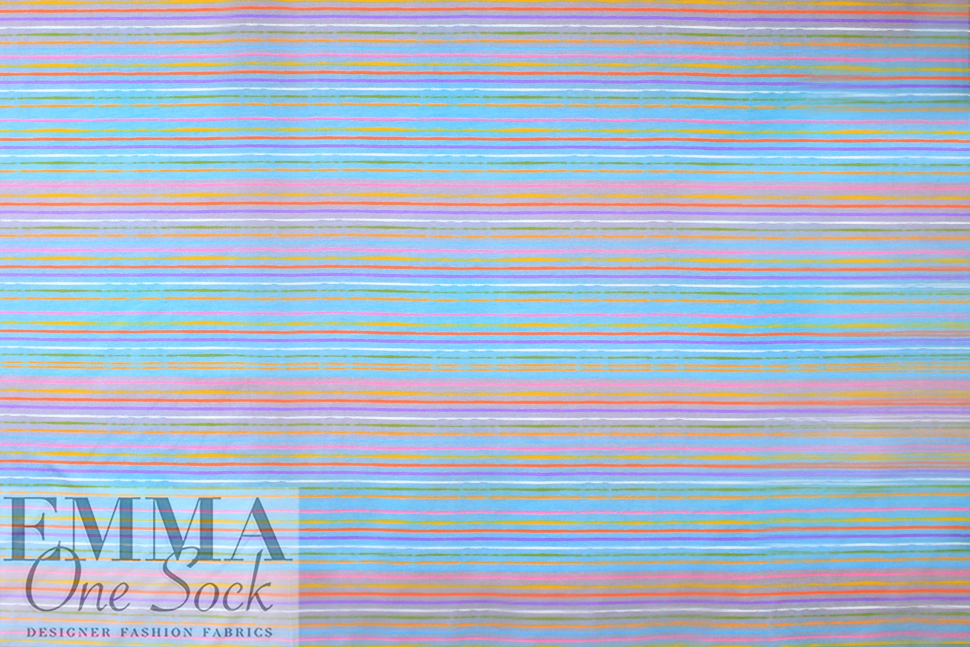 Dutch digital 'ombre stripe' knit Oeko-Tex certified .75 yds
