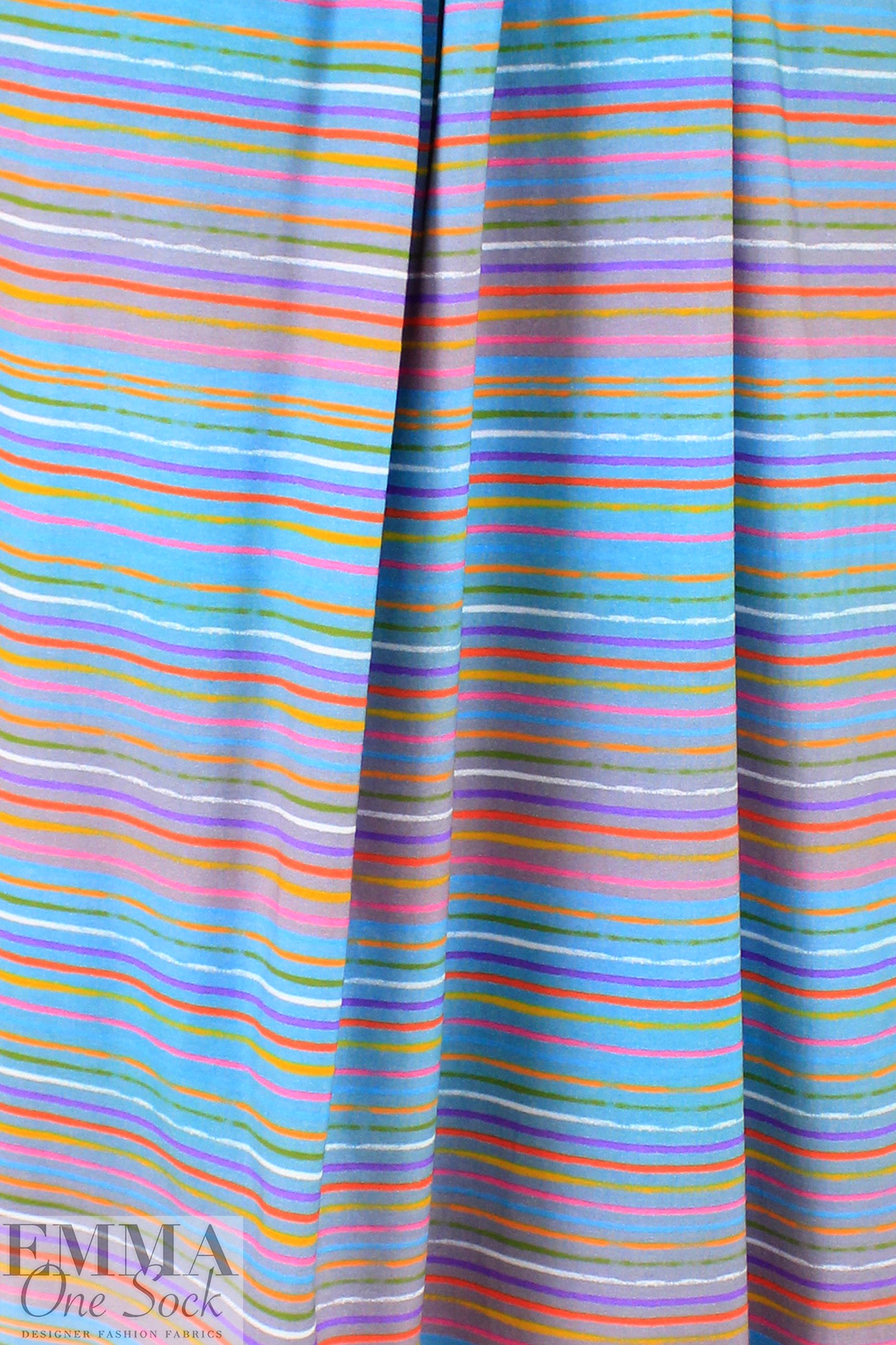 Dutch digital 'ombre stripe' knit Oeko-Tex certified 1.66 yd