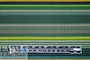 Dutch digital 'green techno stripe' knit Oeko-Tex certified .5 yds