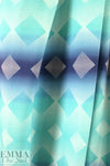 Dutch digital 'ombre diamond' knit Oeko-Tex certified 1 yard