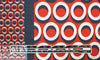French 'mod' border print 'DVF-style' matte jersey 1.4 yds