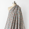 shirting, cotton stretch 'starburst' - spice