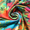 Dutch digital 'sunrise vista' cotton knit panel, Oeko-Tex 2.125 yd - 1 Panel