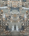 Dutch digital 'spinning wheel' cotton knit panel, Oeko-Tex 2 yds