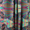Dutch digital 'spiral mirror' cotton knit, Oeko-Tex cert. 1.25 yds