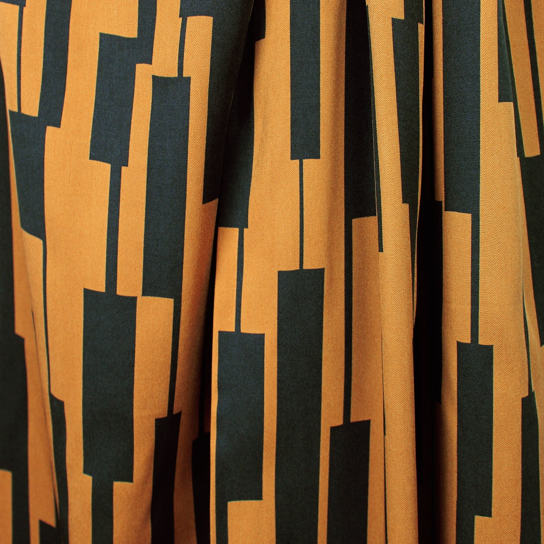 MTM 'un-square' ECOVERO viscose twill - gold 1.5 yd
