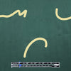 MTM 'doodle lines' ECOVERO viscose twill - bottle green 1.75 yd