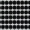 European 'black and white cookie' cotton/wool blend suiting